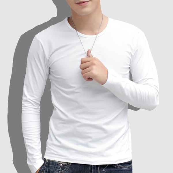Мъжки тънки тениски с дълъг ръкав  7 модела  