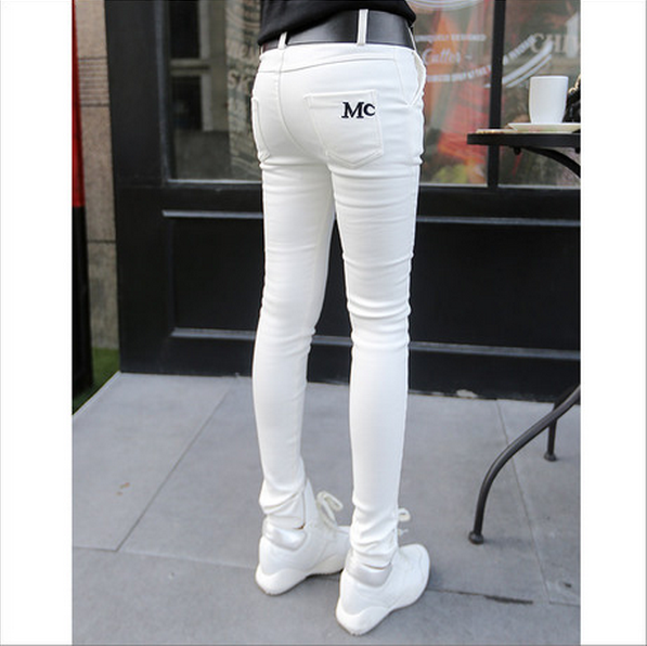 Дамски дебели и тънки  дънки - бели и черни 