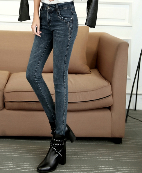 Τζιν των γυναικών της άνοιξης - slim τύπου 5 μοντέλα