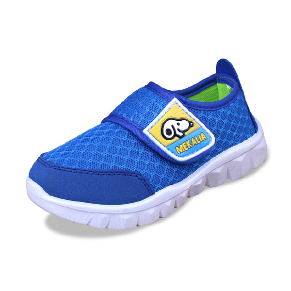 Детски пролетни обувки с лепки - сиви, сини и розои