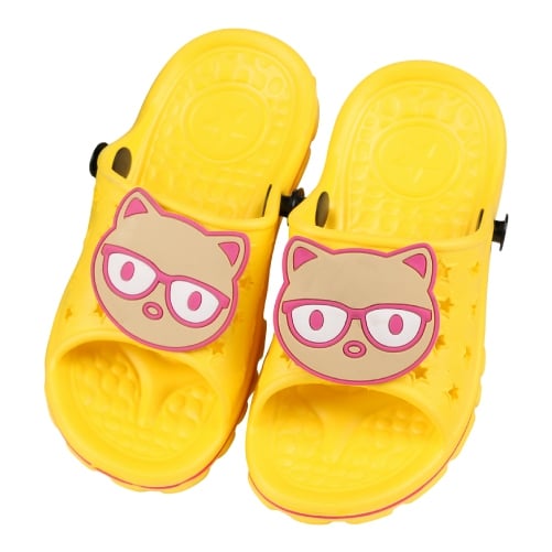 παντόφλες για παιδιά με εικόνες κινουμένων σχεδίων κατάλληλο για τη ζωή παραλία και το καλοκαίρι - μπλε, κίτρινο, πράσινο, ροζ, 