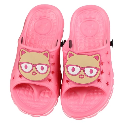 παντόφλες για παιδιά με εικόνες κινουμένων σχεδίων κατάλληλο για τη ζωή παραλία και το καλοκαίρι - μπλε, κίτρινο, πράσινο, ροζ, 