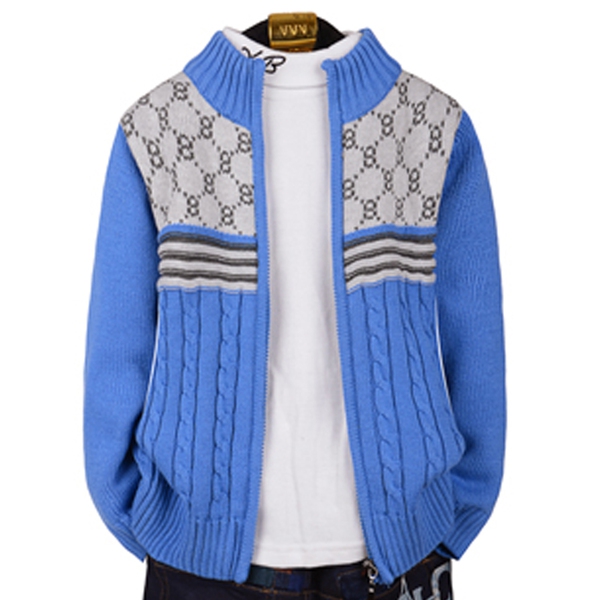 Παιδική ζακέτα για αγόρια σε κόκκινο και μπλε χρώμα