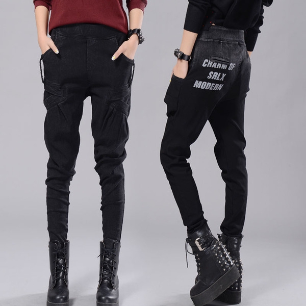 Γυναικείο  ελαστικό παντελόνι τζιν - 2 μοντέλα