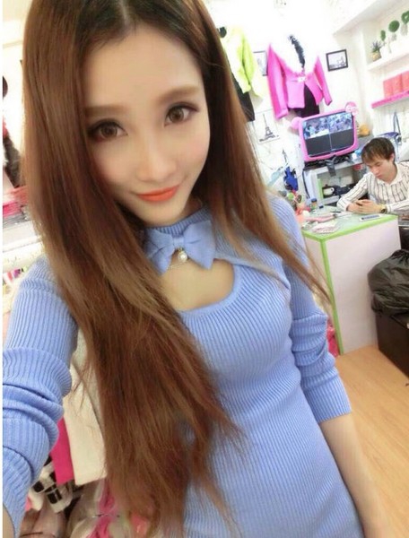 Κυρίες μπλούζα ροζ και μπλε