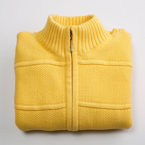 Χοντρή ζακέτα για τα αγόρια - 4 σχέδια