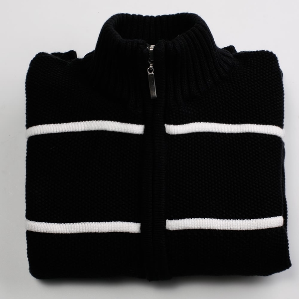 Χοντρή ζακέτα για τα αγόρια - 4 σχέδια