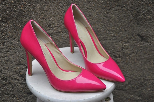 Γυναικεία ψηλοτάκουνα παπούτσια  με μυτερή σε διάφορα χρώματα