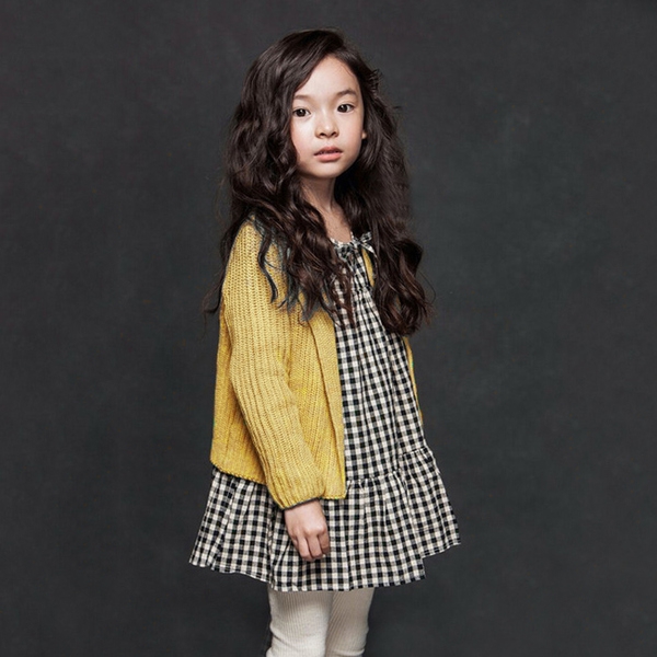 Плетени детски жилетки за момичета - 5 модела 