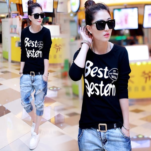 Μπλούζες με κοντό και μακρύ μανίκι 13 μοντέλο