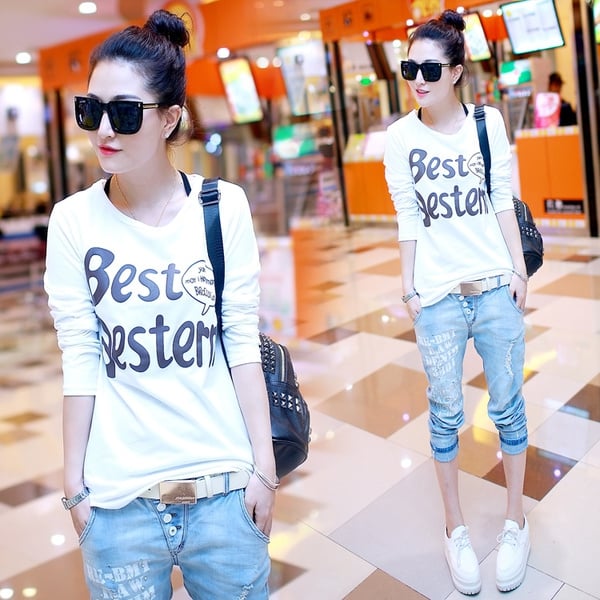 Μπλούζες με κοντό και μακρύ μανίκι 13 μοντέλο