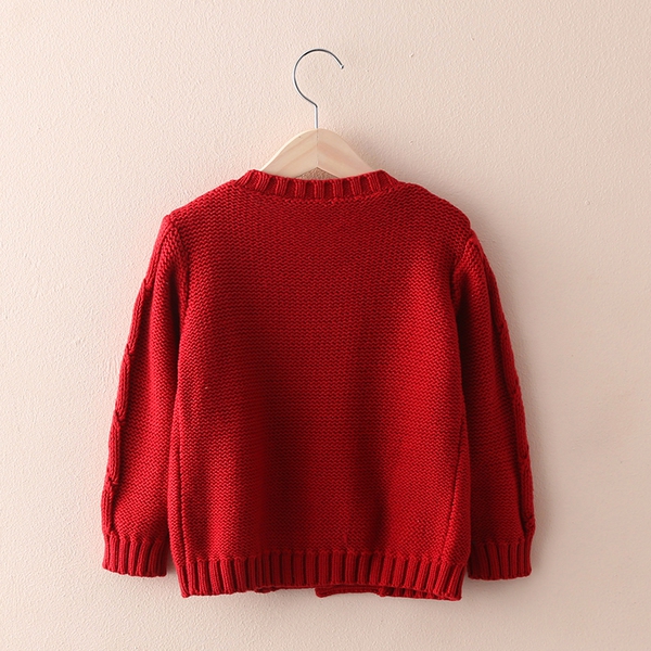 Πολύχρωμές παιδικές ζακέτες για κορίτσια - 2 μοντέλα