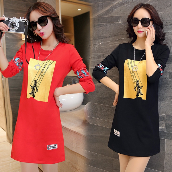 πουκάμισο γυναικών: Μαύρο Κόκκινο τριαντάφυλλο