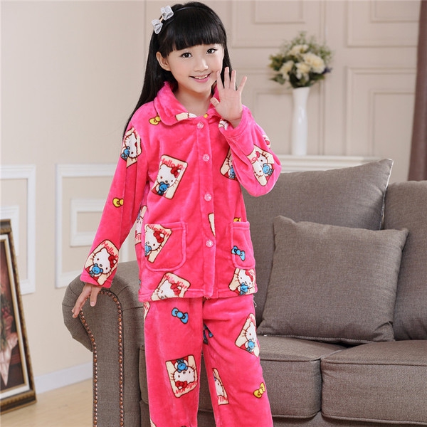 Детски памучни пижами за момчета и момичета