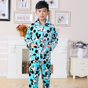 Детски памучни пижами за момчета и момичета
