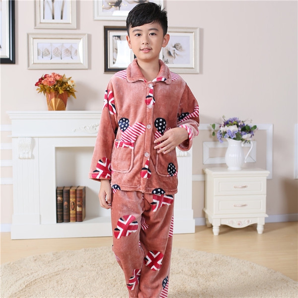 Детски памучни пижами за момчета и момичета