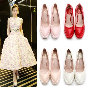 Елегантни дамски обувки за специални поводи в 4 цвята