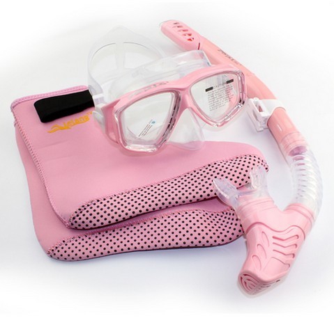 Σετ κολύμβησης και αναπνευστήρα, γυαλιά και κάλτσες από νεοπρένιο