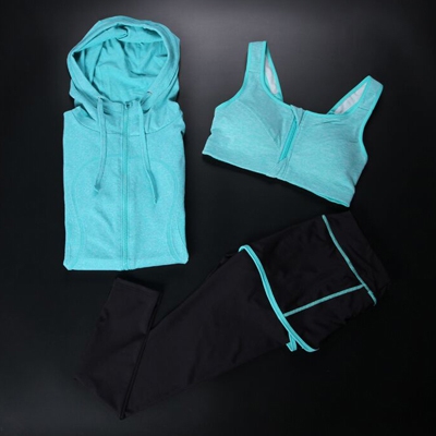 Дамско облекло за йога от три части