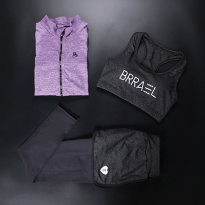 Дамско облекло за йога от три части