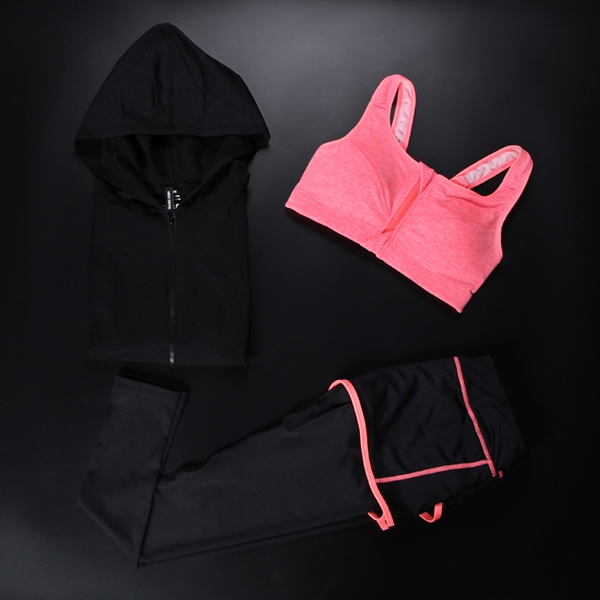 Дамско облекло за йога от три части