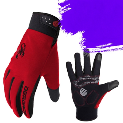 Вятъроустойчиви ръкавици за планинско колоездене  - различни модели и цветове