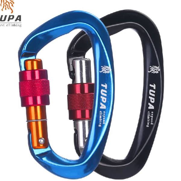 Крабинер D-заключване с лагер