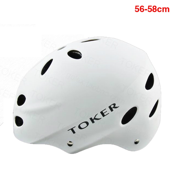 Κράνος Toker Biker - 3 μεγέθη σε μαύρο, λευκό, μπλε, κόκκινο και ροζ χρώμα