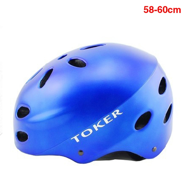 Κράνος Toker Biker - 3 μεγέθη σε μαύρο, λευκό, μπλε, κόκκινο και ροζ χρώμα