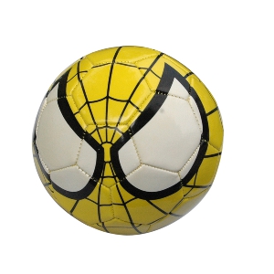 Футболни топки Спайдърмен за малки деца - оранжева, червена, черна, жълта, синя