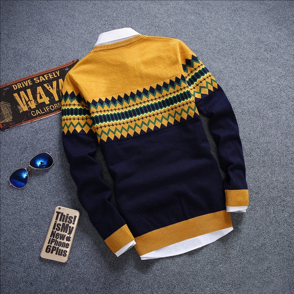 Мъжки пуловери - пролетни, есенни и зимни - 4 модела