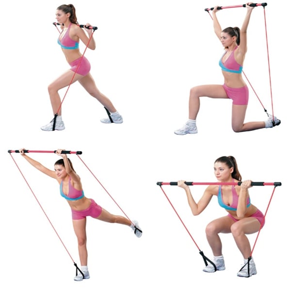 Еластичен ластик за йога упражнение