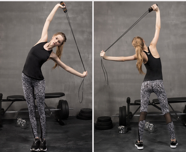 Дамски спортен клин преливащи се цветове