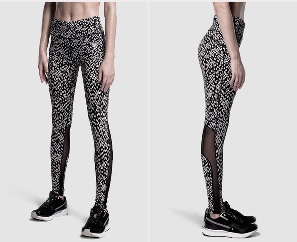 Дамски спортен клин преливащи се цветове