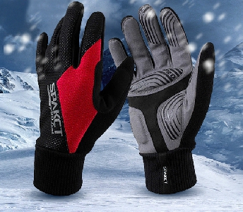 Есенно-зимно ръкавици за колоездене - 5 цвята