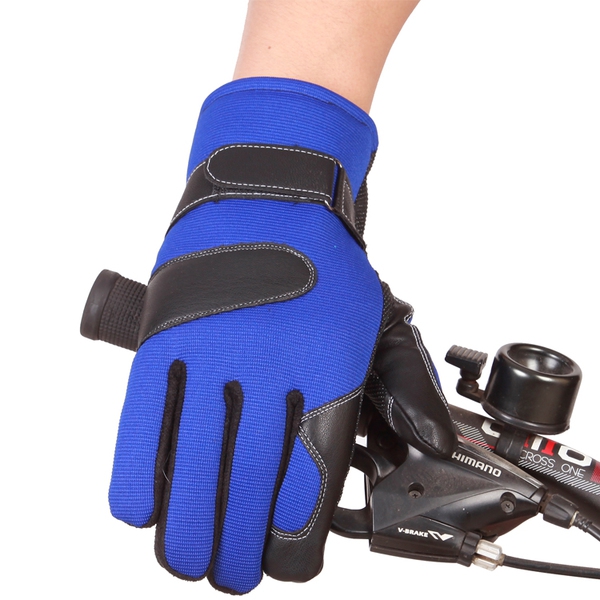 Γάντια φθινοπώρου χειμώνα για ποδηλασία - 2 μοντέλα σε κόκκινο, μπλε, μαύρο, καφέ και γκρι