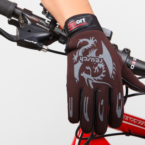 Γάντια φθινοπώρου χειμώνα για ποδηλασία - 2 μοντέλα σε κόκκινο, μπλε, μαύρο, καφέ και γκρι