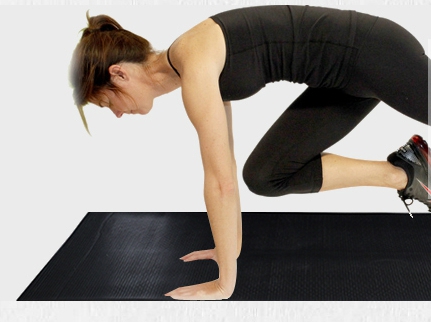 Постелка за йога упражнения