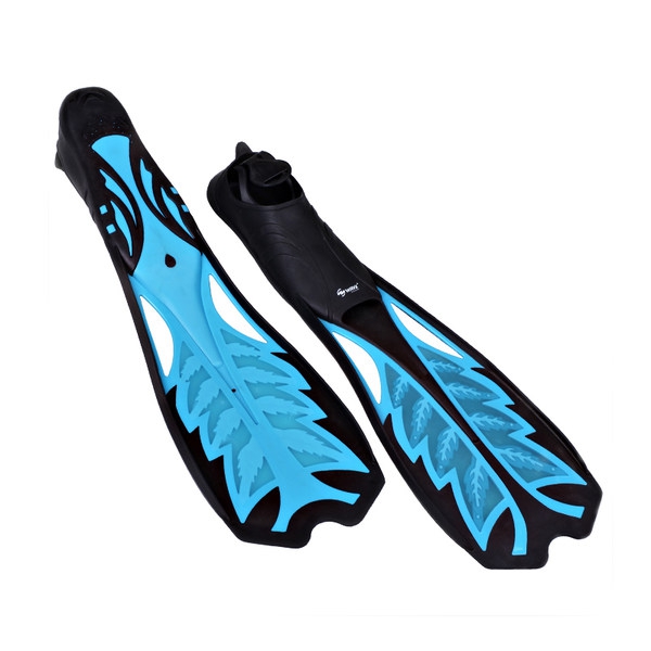 Μακρά βατραχοπέδιλα  για κολύμβηση και καταδύσεις σε τέσσερα χρώματα