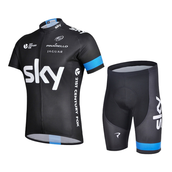 Ανδρικό σεττ ποδηλάτου 2 τεμαχίων - μπλε και μαύρο χρώμα