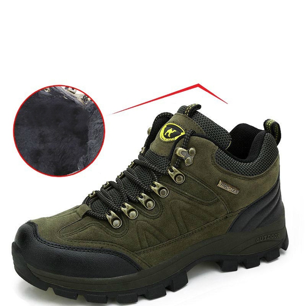 Дебели и тънки мъжки туристически обувки - 4 модела 