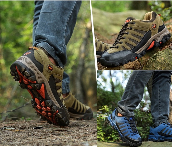 Дебели цветни дамски и мъжки туристически обувки - 8 модела 