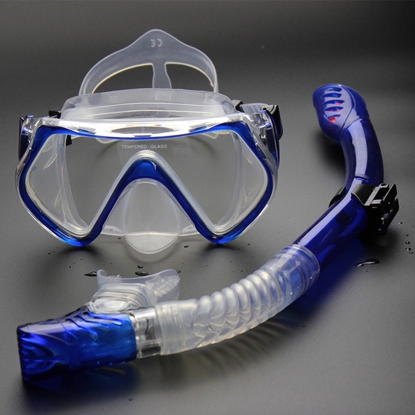 Αναπνευστήρας με γυαλιά για υποβρύχια αναπνοή και θέαση