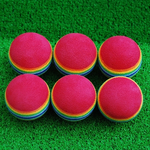 Тренировъчна цветна топка за голф 