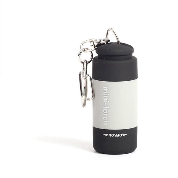 Мини USB фенерче - ключодържател -  къмпинг аксесоар