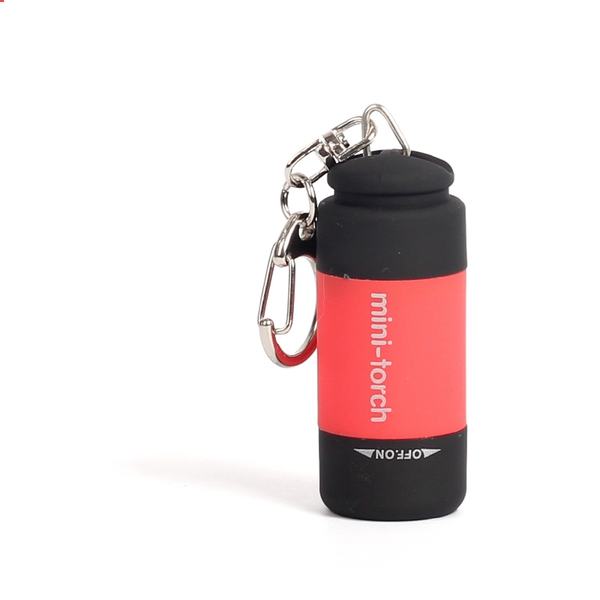 Мини USB фенерче - ключодържател -  къмпинг аксесоар