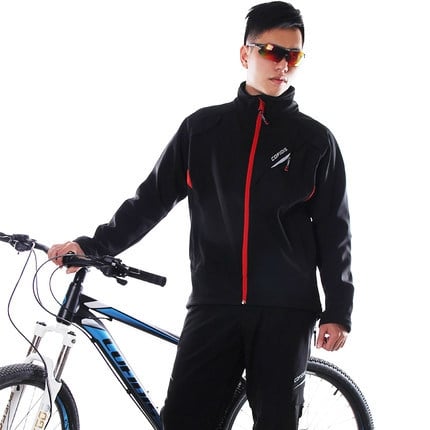Ανδρικό σετ 2 ποδιών για ποδηλασία - 2 μοντέλα σε μαύρο χρώμα
