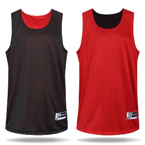 Тениска без ръкави за баскетбол с две лица-различни цветове