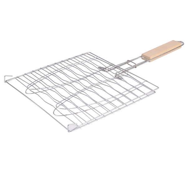 Аксесоар към скара - щипка за месо или риба