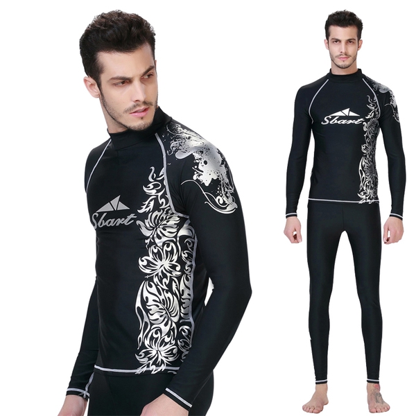 Ανδρική μπλούζα για  κατάδυση και κολύμβηση - προστασία από τον ήλιο